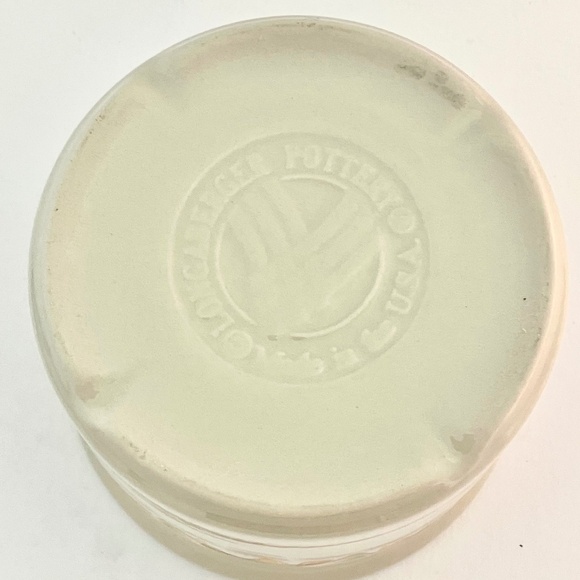 Longaberger Pottery Candy Corn retired one pint crock Halloween Fall Decor Bowl - Picture 9 of 10